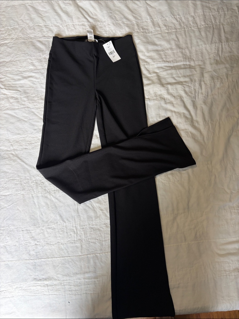 Suzy Shier Black Straight-Leg Women's Pants